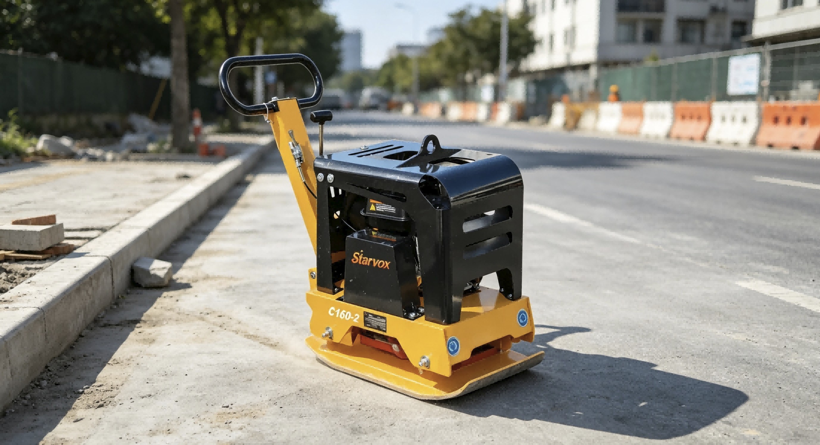 STARVOX C160-2 Reversible Vibratory Plate Compactor