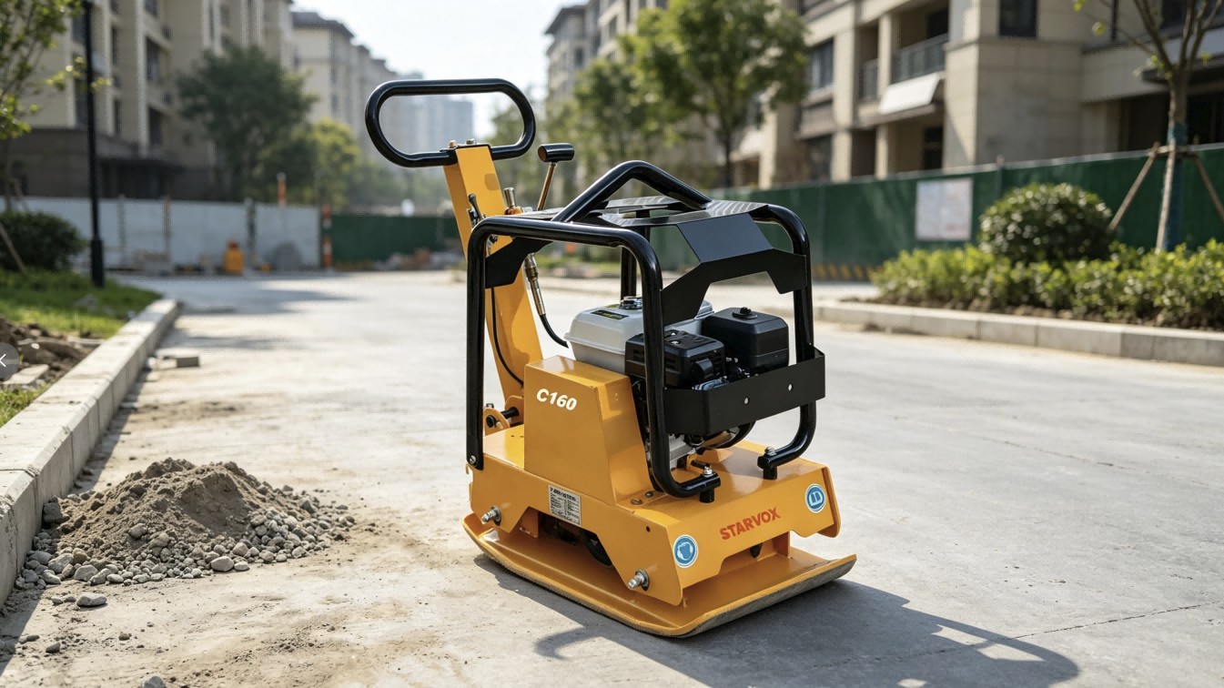 STARVOX C160 Reversible Vibratory Plate Compactor
