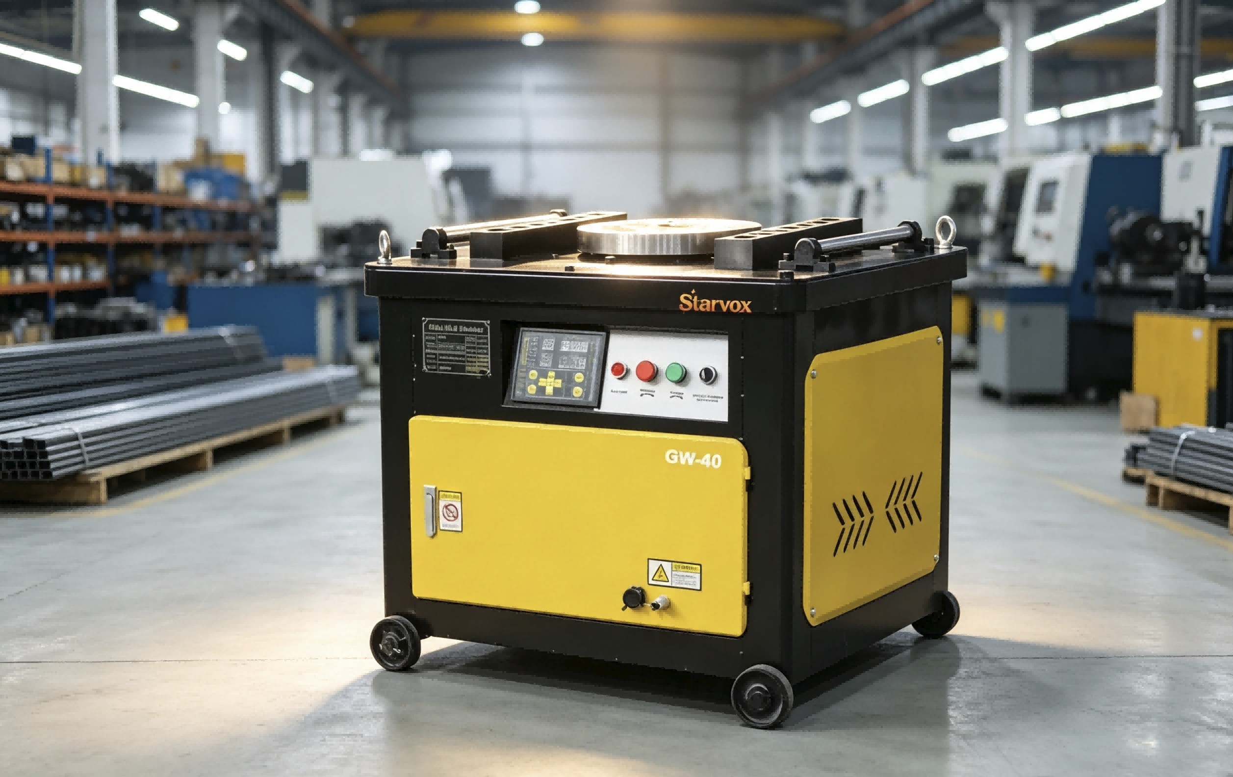 STARVOX GW-40 Steel Bar Bending Machine (with Angle)