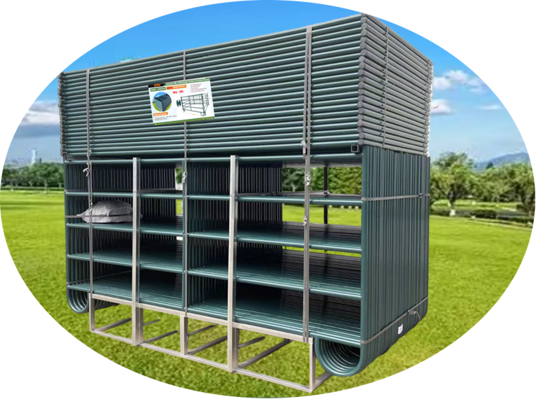 STARVOX SV0510-56 10 ft x 5 ft Powder Coated Livestock Panels