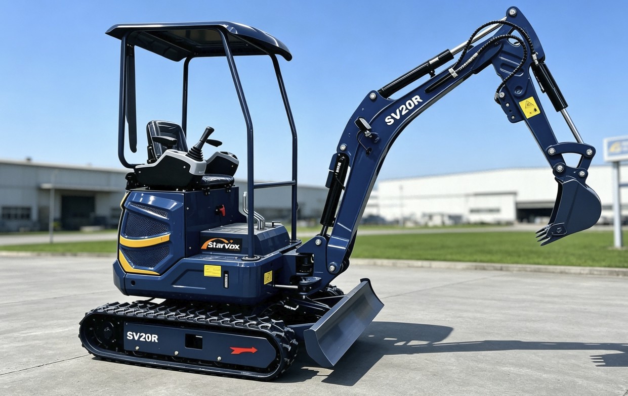 STARVOX SV20R-1 Diesel Mini Excavator