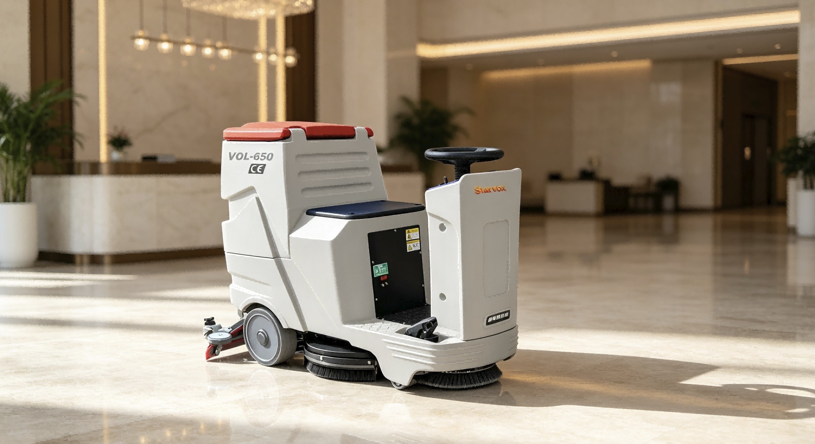 STARVOX VOL-650 Electric Floor Scrubber